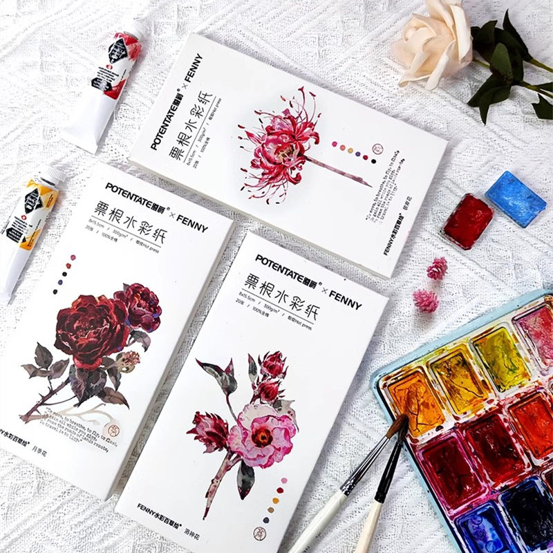 Ink Blotter Paper - POTENTATE imi suluboya kağıt % 100%