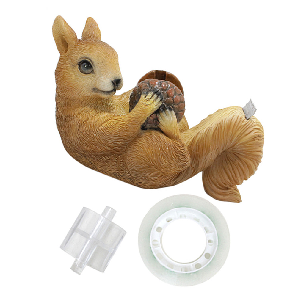 Tape Dispenser Weighted - Sevimli Sincap Şeklinde Bant Kesici, Reçine