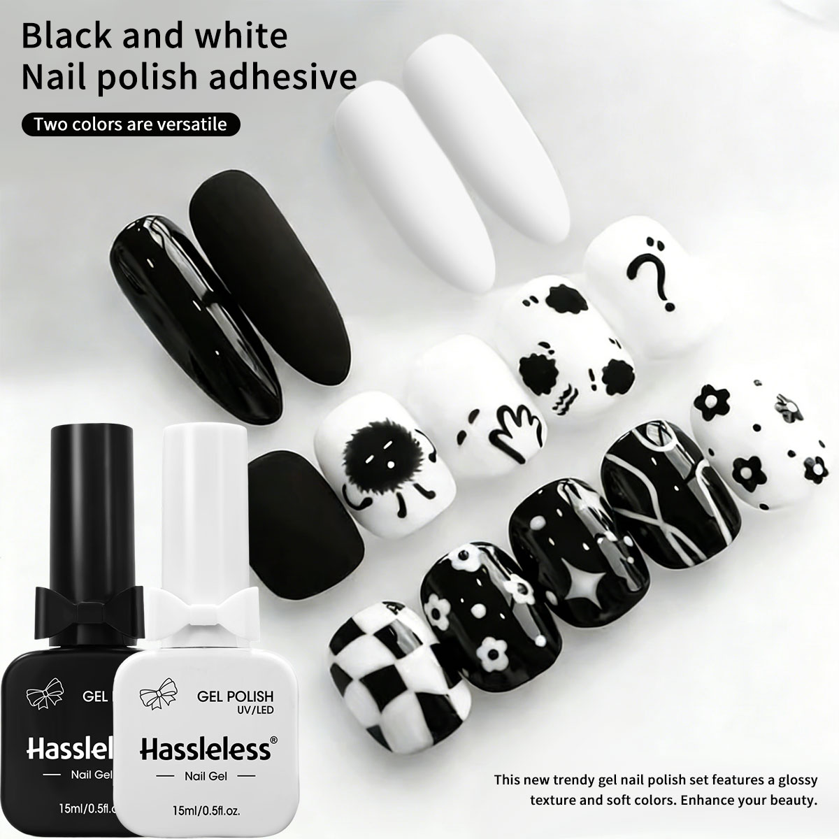 Gel Refill Pack - Hassleless 2'li Paket Saf Beyaz +