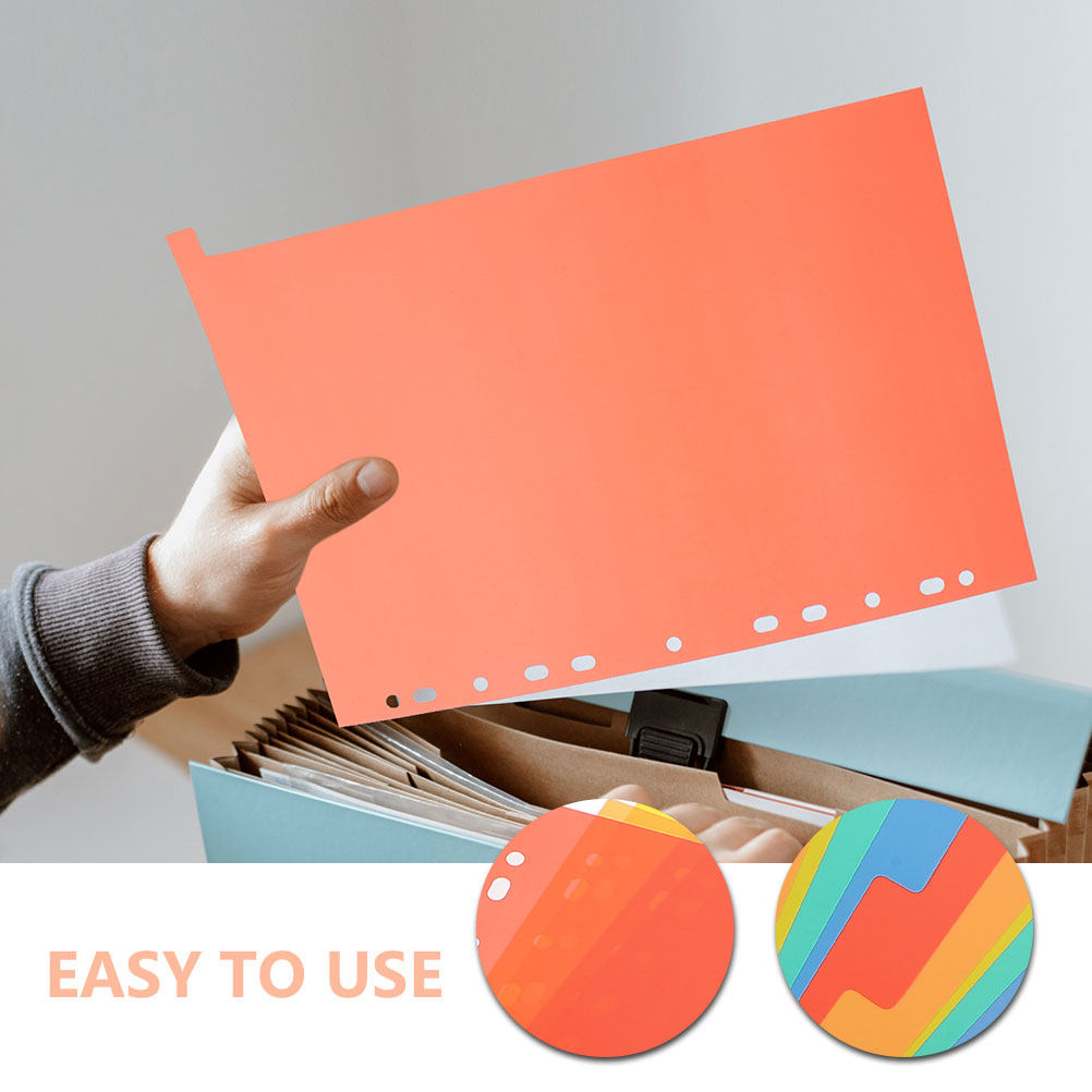 Tab Divider A4 - A4 Boyutunda Gevşek Yapraklı Defterler, Günlükler,