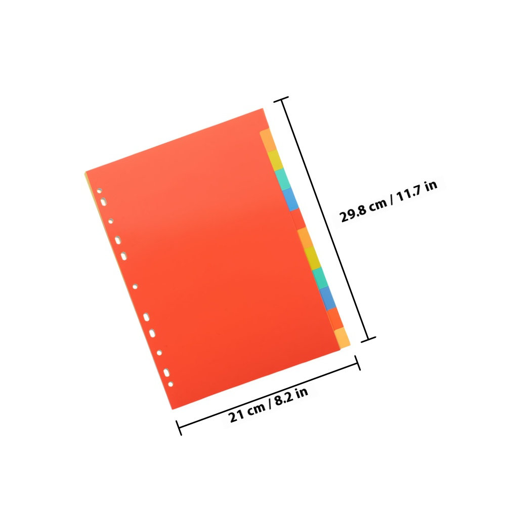 A4 Boyutunda Gevşek Yapraklı D - Tab Divider A4 incelemesi ve fiyatı